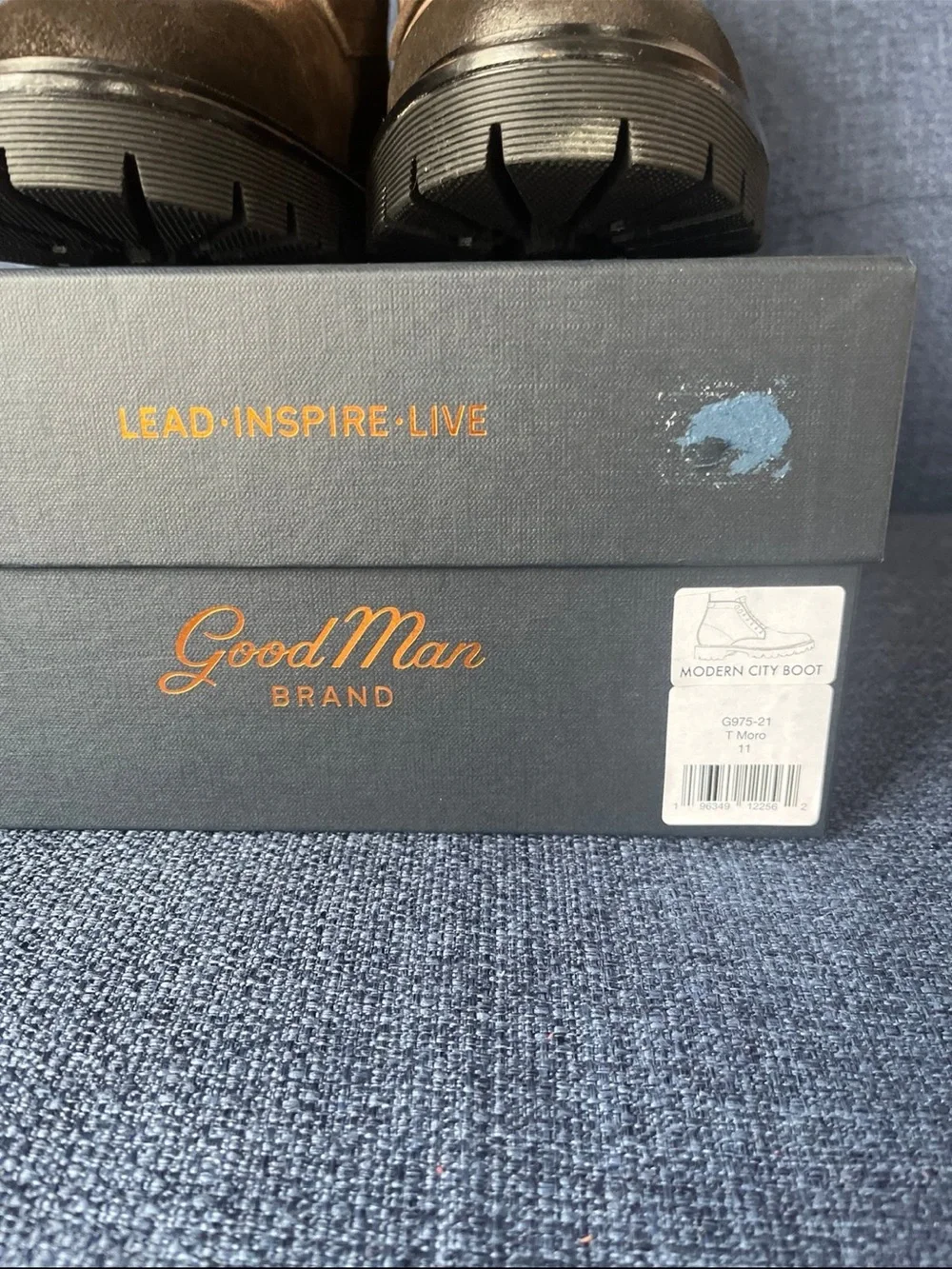 Good Man Men’s Modern City Suede Boots-Size 11-New